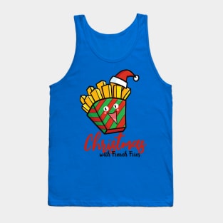 Cute christmas french fries Tank Top